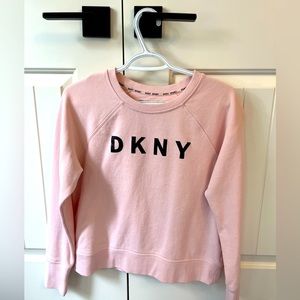 Light pink DKNY sweatshirt size Small
